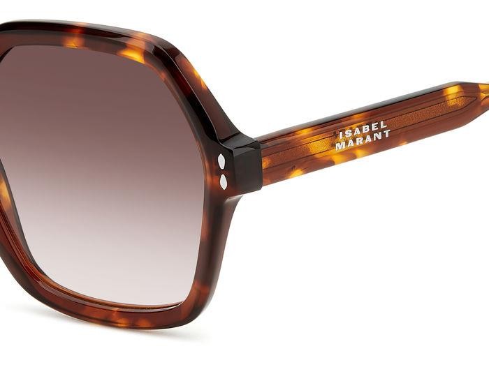 Sunglasses Isabel Marant Im 0152/S 206520 (WR9 HA) color brown havana shape geometric lenses brown shaded