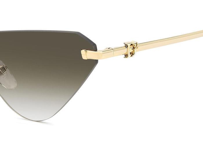 Occhiali da sole Dsquared2 D2 0108/S 206531 (PEF 9K) forma irregolare 