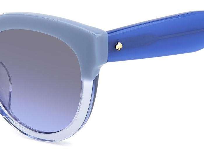 Sonnenbrillen Kate Spade Brea/F 206546 (PJP GB) farbe blue form rund gläser grey azure