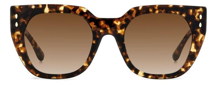 Sunglasses Isabel Marant Im 0158/S 206558 (086 HA) color havana shape cat eye lenses brown shaded
