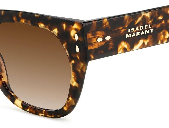 Sunglasses Isabel Marant Im 0158/S 206558 (086 HA) color havana shape cat eye lenses brown shaded