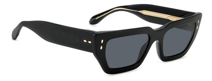 Sunglasses Isabel Marant Im 0159/S 206559 (807 IR) color black shape rectangle lenses grey