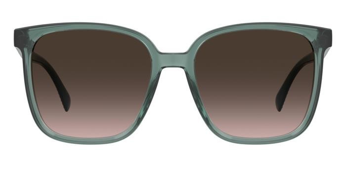Sonnenbrillen Havaianas Atins 206605 (1ED HA) farbe green form quadratisch gläser brown shaded