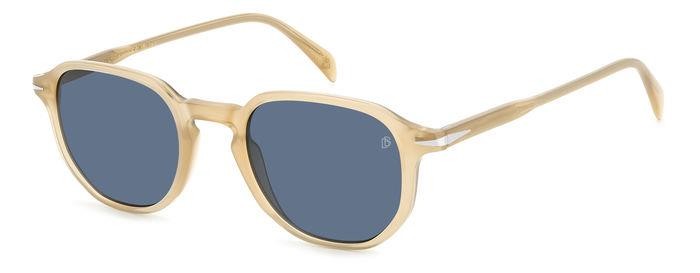 Sunglasses David Beckham Db 1140/S 206607 (HAM KU) color champagne shape geometric lenses blue