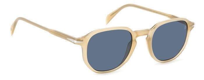 Sunglasses David Beckham Db 1140/S 206607 (HAM KU) color champagne shape geometric lenses blue