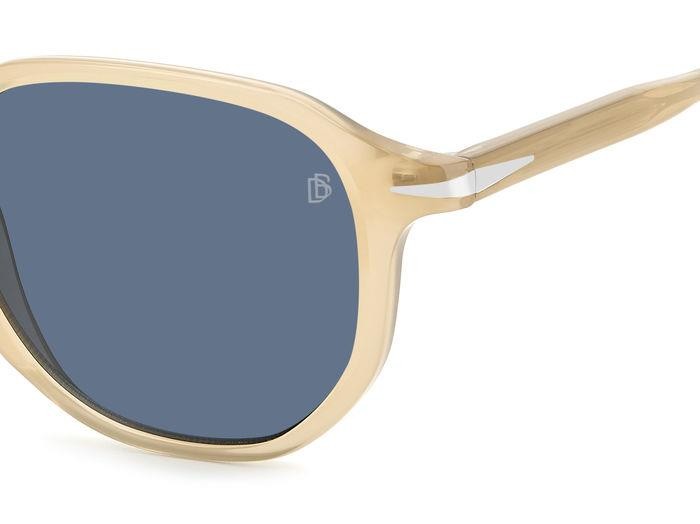 Sunglasses David Beckham Db 1140/S 206607 (HAM KU) color champagne shape geometric lenses blue
