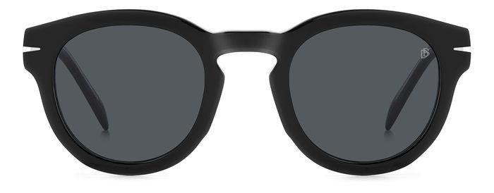 Sunglasses David Beckham Db 7041/S FLAT 206609 (7C5 IR) color black crystal shape pantos lenses grey
