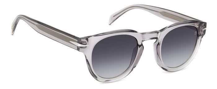 Sonnenbrillen David Beckham Db 7041/S FLAT 206609 (KB7 9O) farbe grey form pantos gläser dark grey shaded