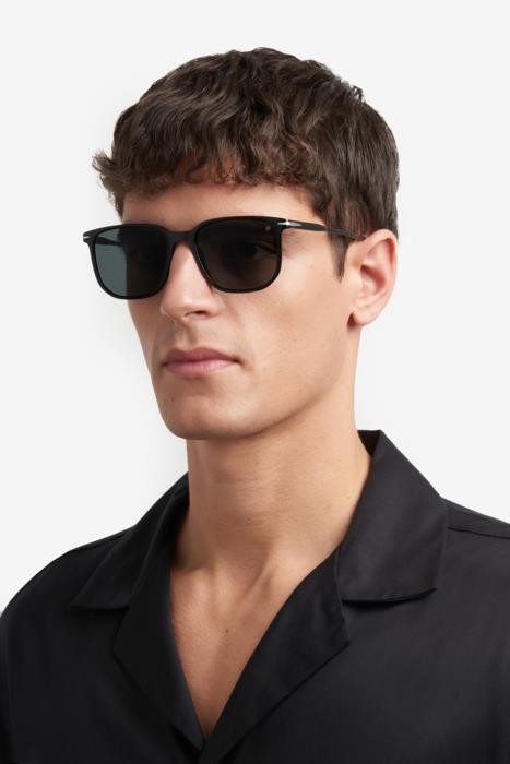 Sunglasses David Beckham Db 1141/S 206611 (807 QT) color black shape square lenses green