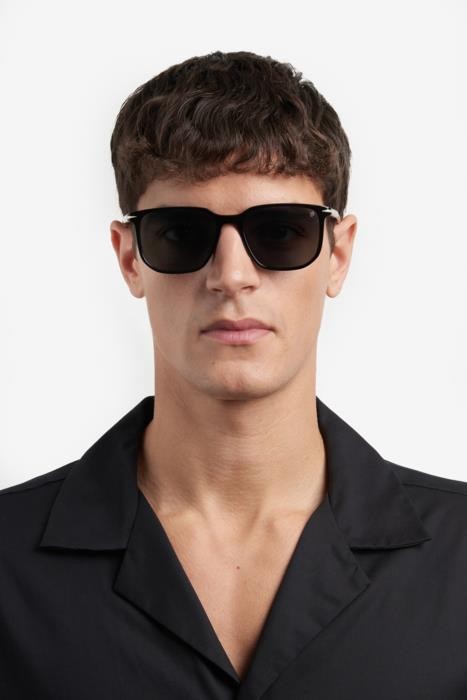 Sunglasses David Beckham Db 1141/S 206611 (807 QT) color black shape square lenses green
