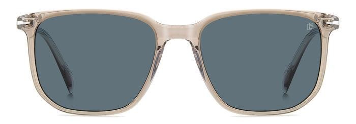 Sunglasses David Beckham Db 1141/S 206611 (SD9 KU) color beige crystal shape square lenses blue