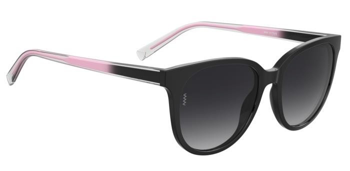 Sonnenbrillen M Missoni Mmi 0179/S 206618 (807 9O) farbe black form cat-eye gläser dark grey shaded