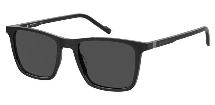 Sunglasses Pierre Cardin P.c. 6275/S 206619 (807 IR) color black shape rectangle lenses grey