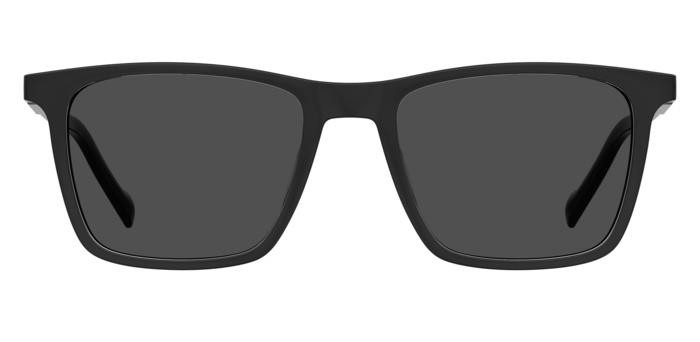 Sunglasses Pierre Cardin P.c. 6275/S 206619 (807 IR) color black shape rectangle lenses grey