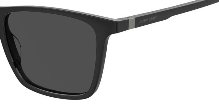 Sunglasses Pierre Cardin P.c. 6275/S 206619 (807 IR) color black shape rectangle lenses grey