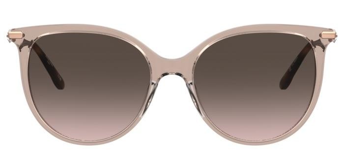 Sunglasses Pierre Cardin P.c. 8528/S 206620 (35J HA) color pink shape cat eye lenses brown shaded