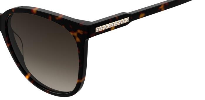 Sunglasses Pierre Cardin P.c. 8526/S 206621 (086 HA) color havana shape square lenses brown shaded