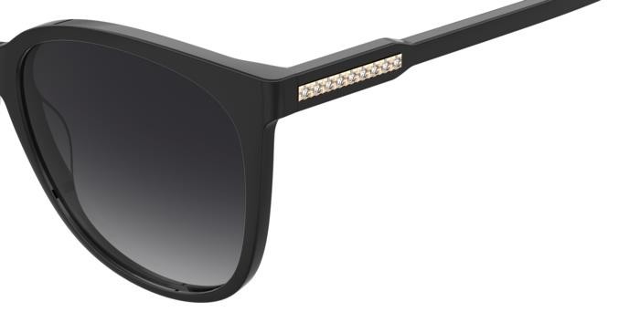 Sonnenbrillen Pierre Cardin P.c. 8526/S 206621 (807 9O) farbe black form quadratisch gläser dark grey shaded