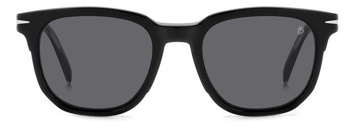 Occhiali da vista David Beckham Db 7120/CS 206623 (807 M9) colore black forma quadrato lenti grey polarized