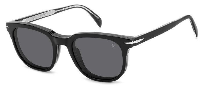 Occhiali da vista David Beckham Db 7120/CS 206623 (807 M9) colore black forma quadrato lenti grey polarized