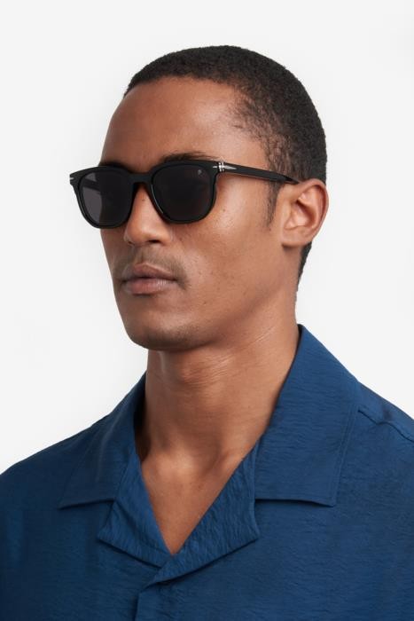 Occhiali da vista David Beckham Db 7120/CS 206623 (807 M9) colore black forma quadrato lenti grey polarized