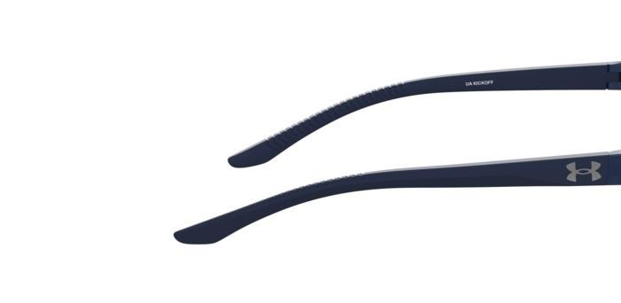 Sunglasses Under Armour Ua Kickoff 206630 (0MX Z0) color blue shaded grey shape rectangle lenses blue multilayer