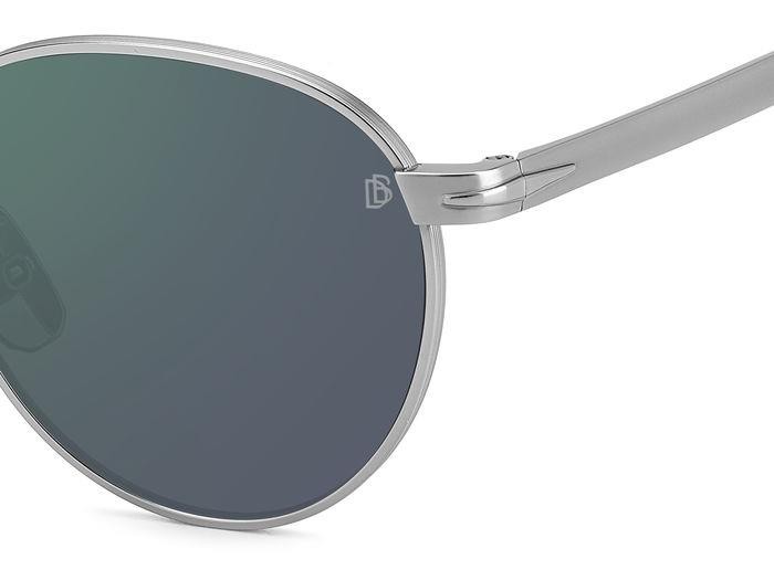 Sunglasses David Beckham Db 1142/S 206636 (R81 MT) color matte ruthenium shape pantos lenses green mirror