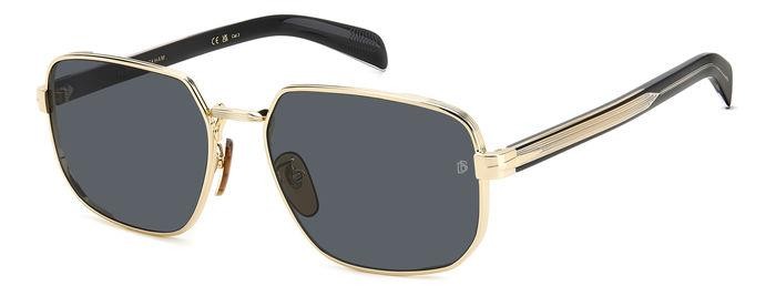 Sonnenbrillen David Beckham Db 7121/G 206638 (RHL IR) farbe gold black_ form rechteckig gläser grey