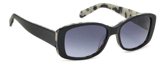 Sonnenbrillen Fossil Fos 2138/S 206655 (807 9O) farbe black form rechteckig gläser dark grey shaded