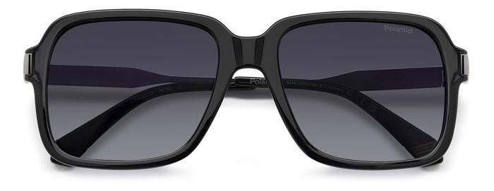 Sonnenbrillen Polaroid Pld 6220/S 206697 (807 WJ) farbe black form quadratisch gläser grey shaded polarized