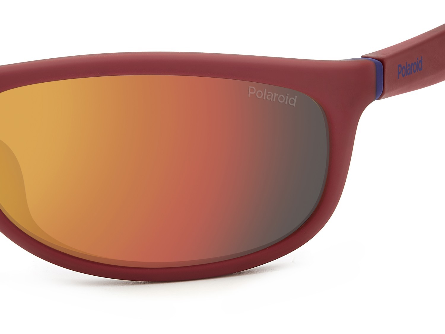 Sonnenbrillen Polaroid Pld 2154/S 206702 (0Z3 OZ) farbe matte red form rechteckig gläser red multilayer polarized