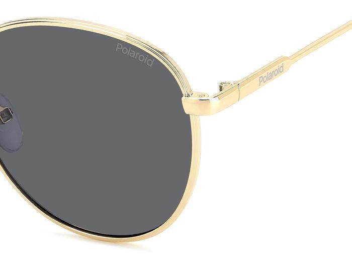 Sonnenbrillen Polaroid Pld 6215/S 206705 (2F7 M9) farbe gold grey form pantos gläser grey polarized