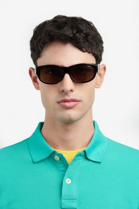 Sunglasses Polaroid Pld 9020/S 206710 (086 SP) color havana shape cat eye lenses bronze polarized