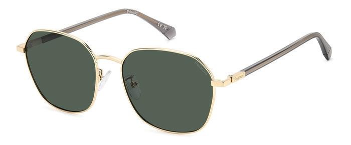 Sonnenbrillen Polaroid Pld 4168/G 206711 (PEF UC) farbe gold green form pantos gläser green polarized