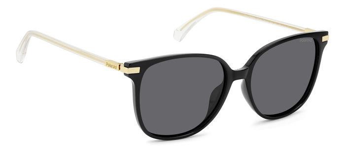Occhiali da sole Polaroid Pld 4170/G 206713 (2F7 M9) colore gold grey forma quadrato lenti grey polarized