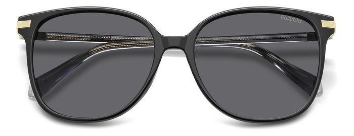 Occhiali da sole Polaroid Pld 4170/G 206713 (2F7 M9) colore gold grey forma quadrato lenti grey polarized