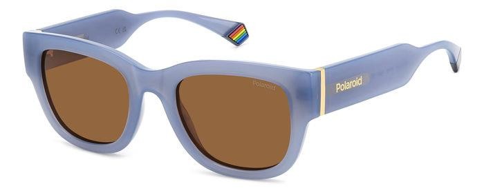 Sonnenbrillen Polaroid Pld 6213/S 206717 (MVU HE) farbe azure form quadratisch gläser copper polarized
