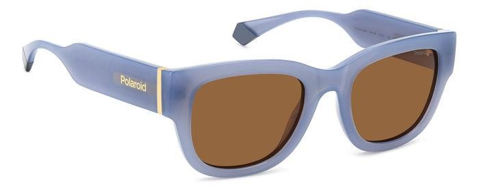 Sonnenbrillen Polaroid Pld 6213/S 206717 (MVU HE) farbe azure form quadratisch gläser copper polarized