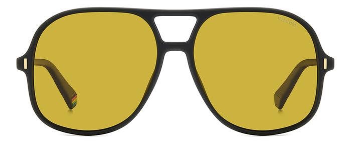 Sonnenbrillen Polaroid Pld 6217/S 206719 (003 MU) farbe matte black form navigator gläser yellow polarized