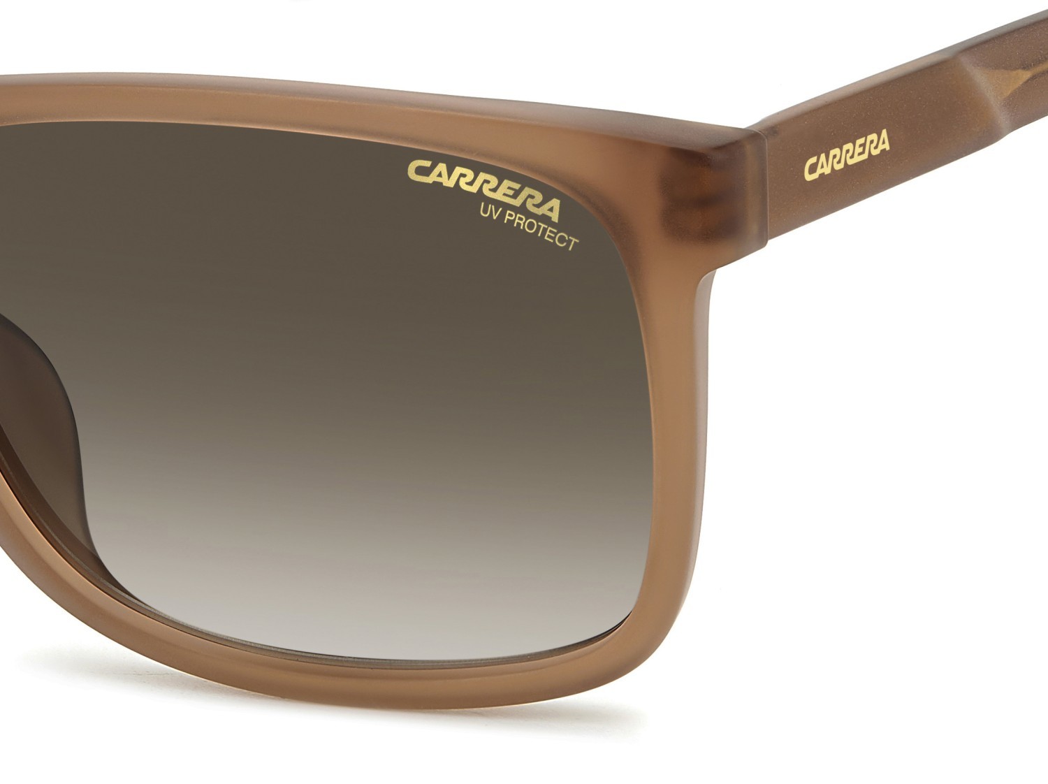 Sonnenbrillen Carrera C Flex 01/G 206724 (YZ4 HA) farbe matte brown form rechteckig gläser brown shaded