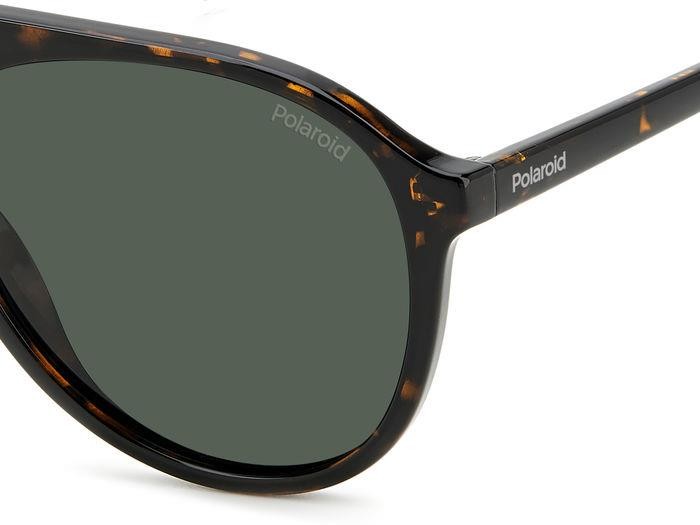 Sonnenbrillen Polaroid Pld 4162/S 206730 (086 UC) farbe havana form aviator gläser green polarized
