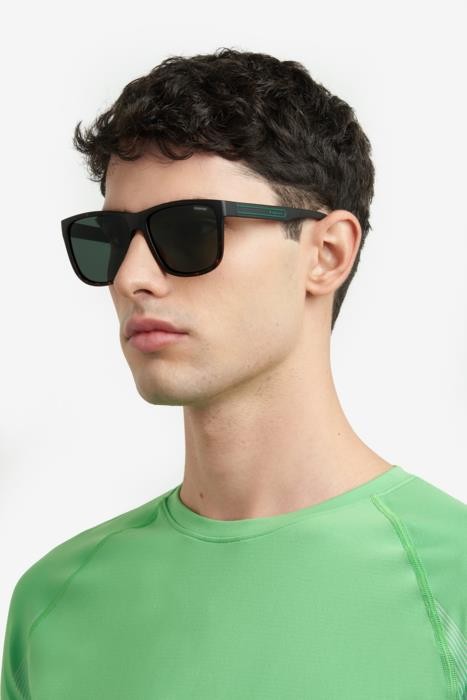 Sunglasses Polaroid Pld 2155/S 206733 (HGC UC) color matte brown havana shape square lenses green polarized