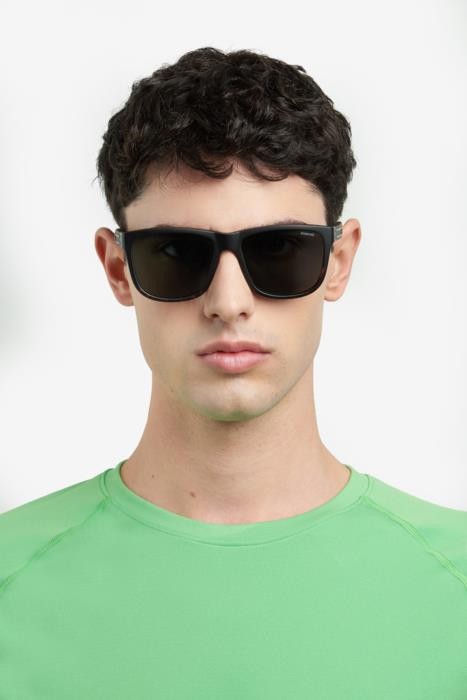 Sunglasses Polaroid Pld 2155/S 206733 (HGC UC) color matte brown havana shape square lenses green polarized