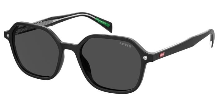 Sonnenbrillen Levi's Lv 5051/S 206741 (807 IR) farbe black form geometrisch gläser grey