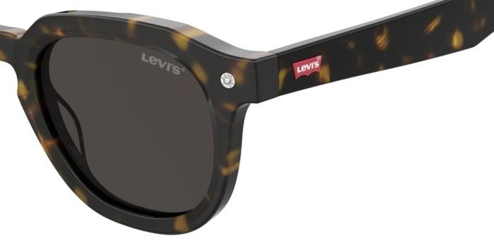 Sunglasses Levi's Lv 5052/S 206742 (086 IR) color havana shape pantos lenses grey