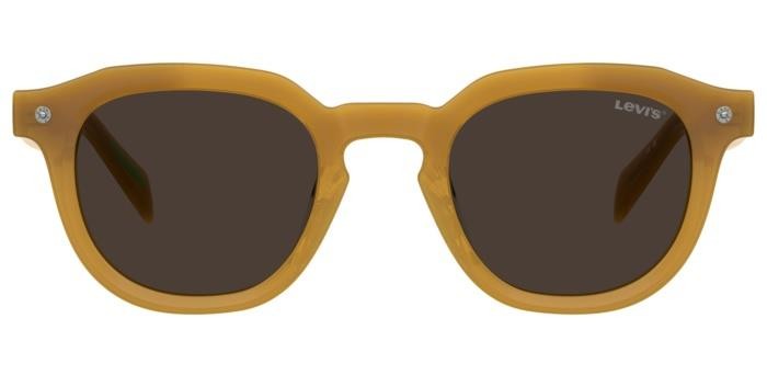Sonnenbrillen Levi's Lv 5052/S 206742 (40G 70) farbe yellow form pantos gläser brown