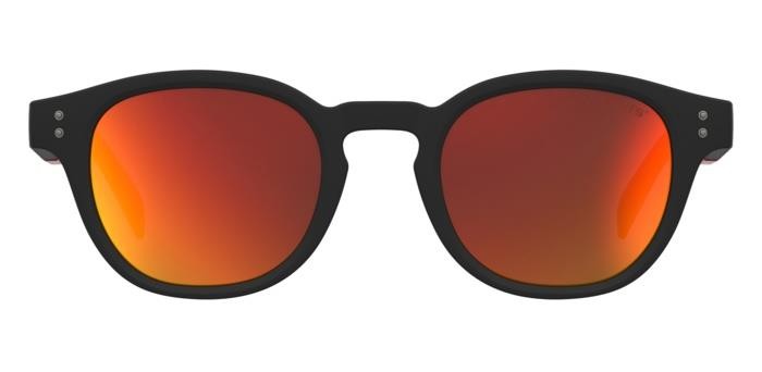Sonnenbrillen Levi's Lv 5060/S 206744 (BLX UZ) farbe matte black red form pantos gläser red multilayer