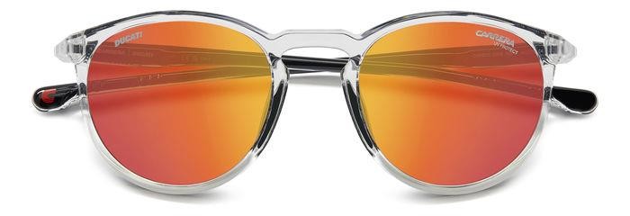 Sonnenbrillen Carrera Ducati Carduc 035/S 206750 (900 UZ) farbe crystal form pantos gläser red multilayer