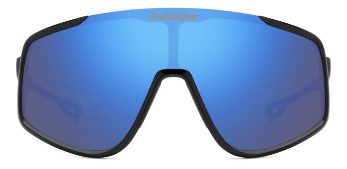 Sonnenbrillen Carrera 4017/S 206756 (D51 Z0) farbe black blue form maske gläser blue multilayer