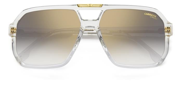 Sonnenbrillen Carrera Victory C 01/S 206759 (900 FQ) farbe crystal form navigator gläser grey shaded gold mirror